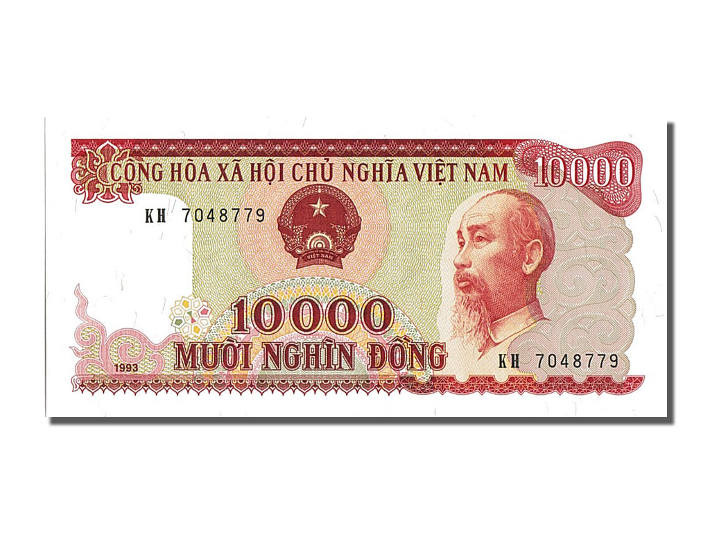 Billete, 10,000 D<ox>ng, 1993, Vietnam, UNC