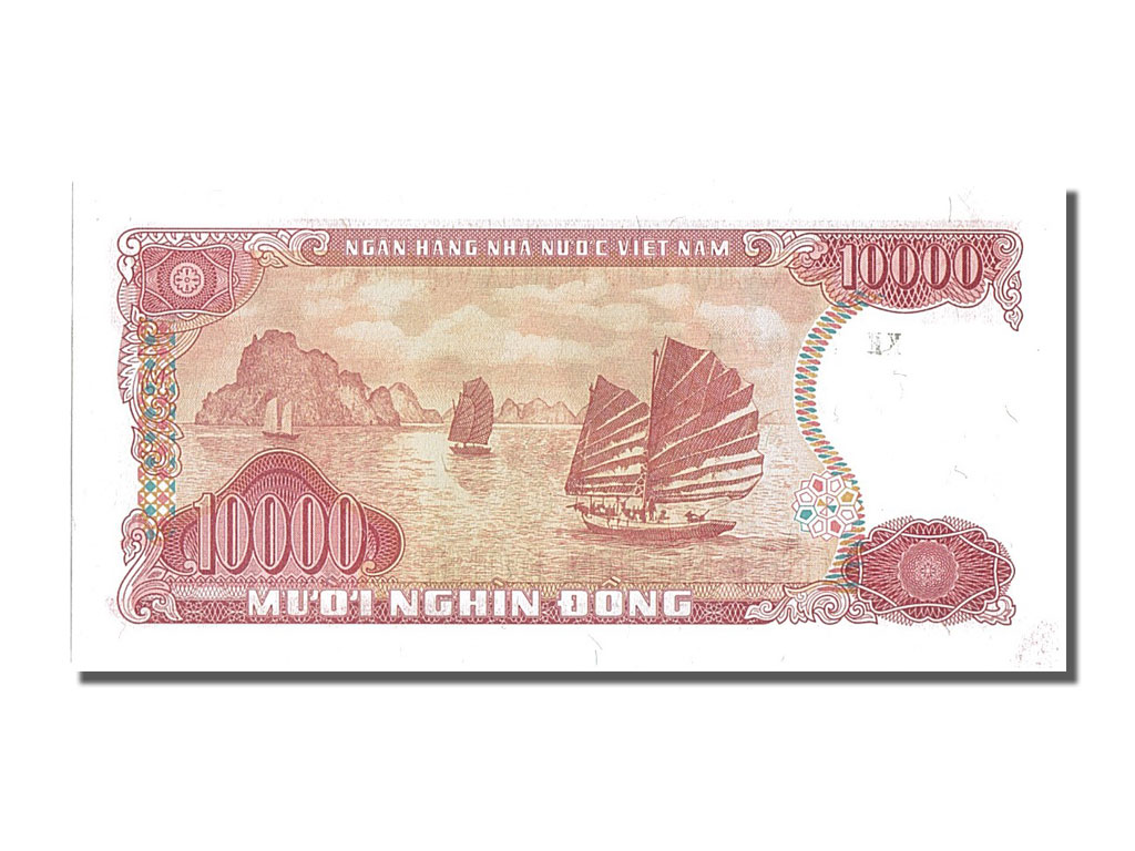 Billete, 10,000 D<ox>ng, 1993, Vietnam, UNC