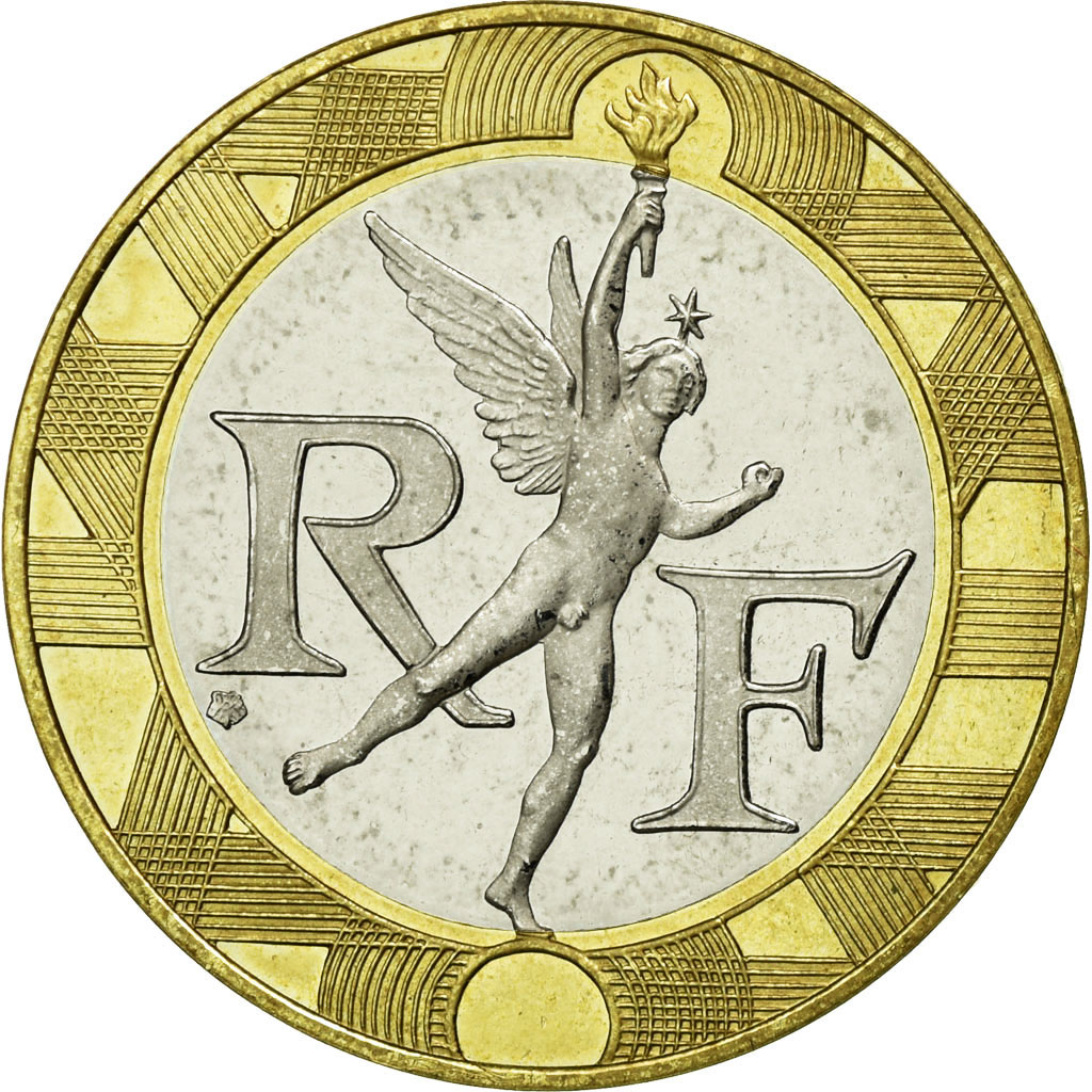Coin, France, Génie, 10 Francs, 1996, , Aluminum-Bronze, Gadoury:827a