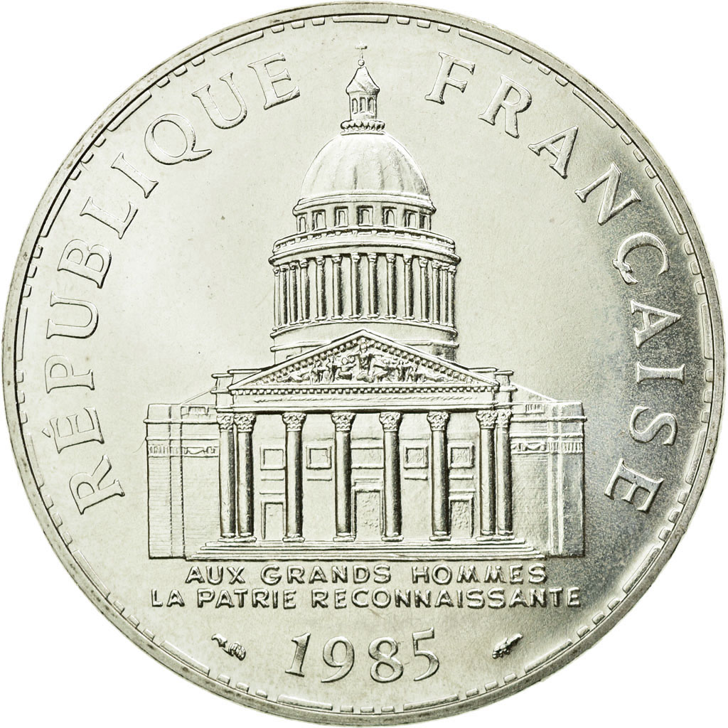 Coin, France, Panthéon, 100 Francs, 1985, Paris, , Silver, Gadoury:898