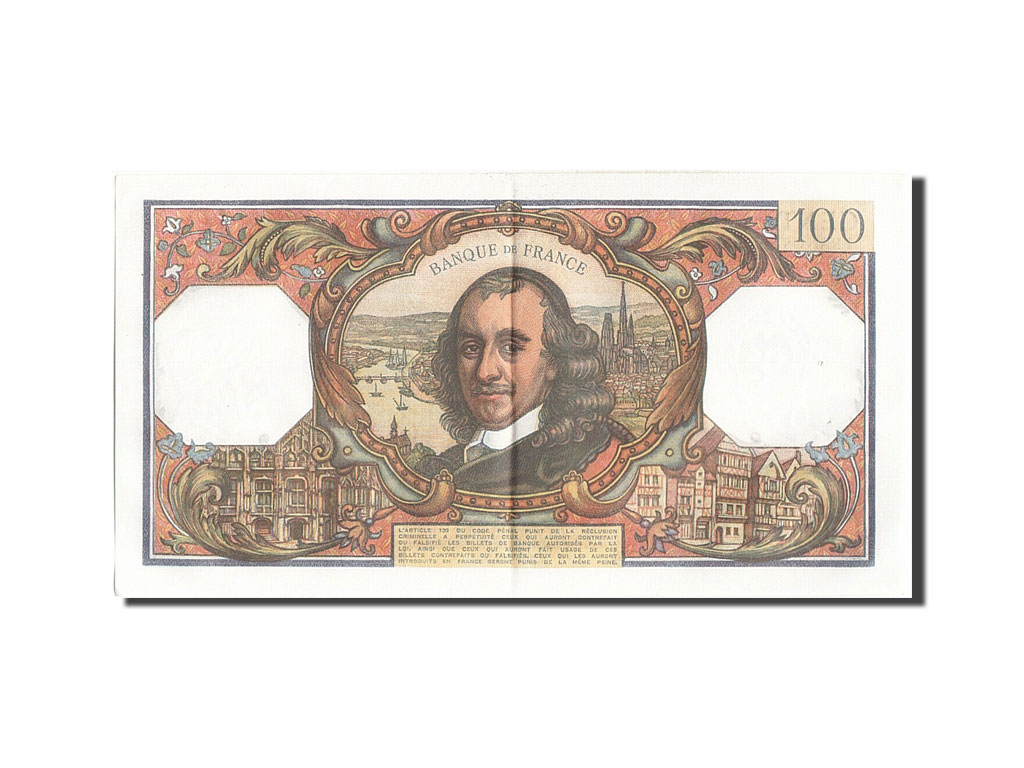 Banknote, France, 100 Francs, 100 F 1964-1979 ''Corneille'', 1969, 1969-04-03