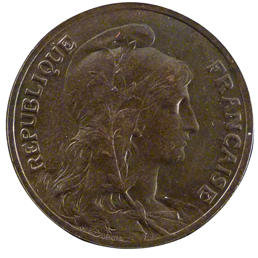 Coin, France, Dupuis, 10 Centimes, 1898, , Bronze, Gadoury:277