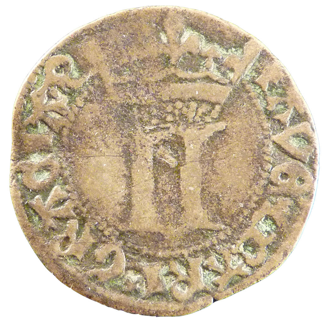 Coin, France, 2 Denarius, , Bronze, Boudeau:2054