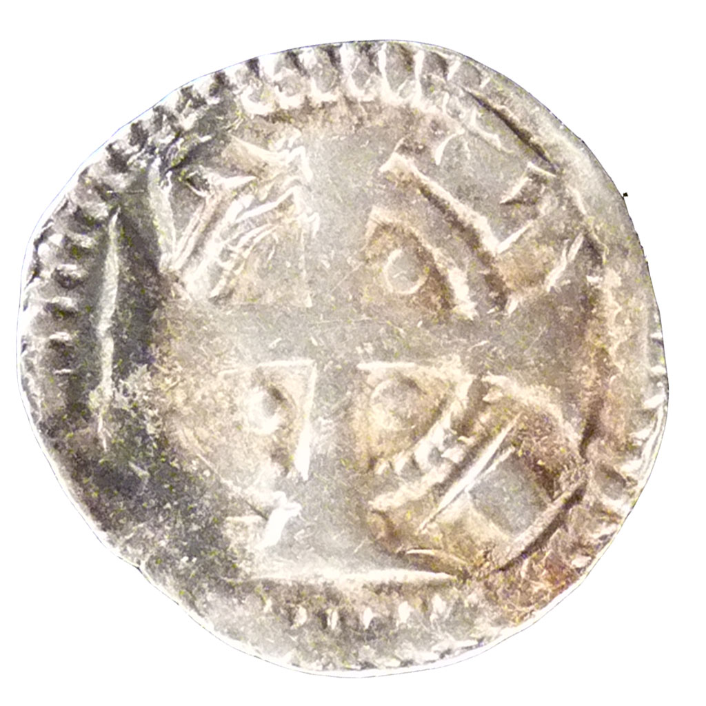 Coin, France, Denarius, VF(30-35), Silver, Boudeau:2185