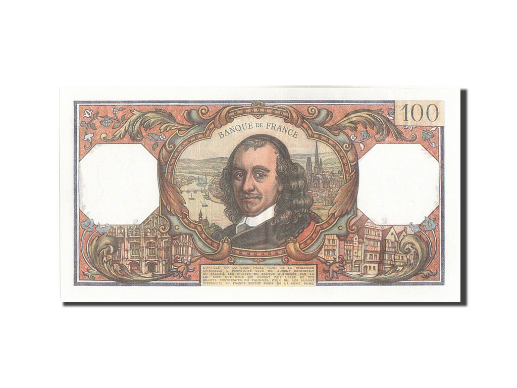 Banknote, France, 100 Francs, 100 F 1964-1979 ''Corneille'', 1972, 1972-01-06