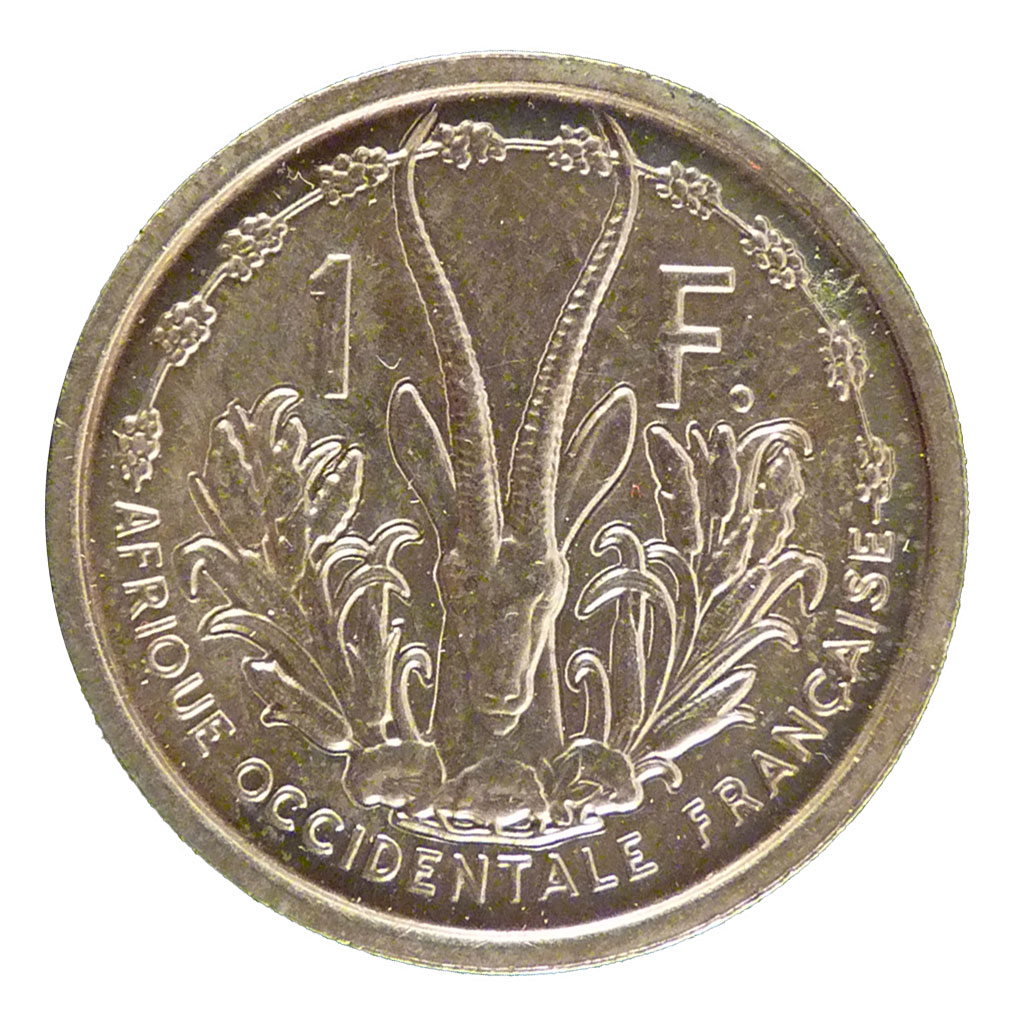 Coin, French Equatorial Africa, Franc, 1948, Paris, , Copper-nickel