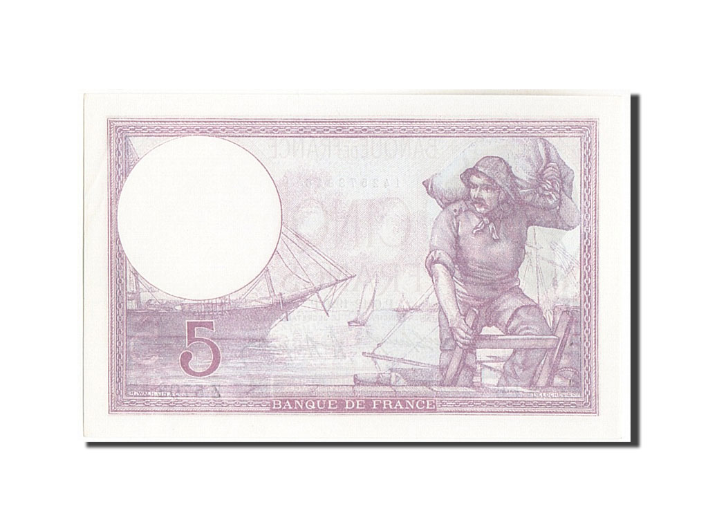 Banknote, France, 5 Francs, 5 F 1917-1940 ''Violet'', 1920, 1920-12-06