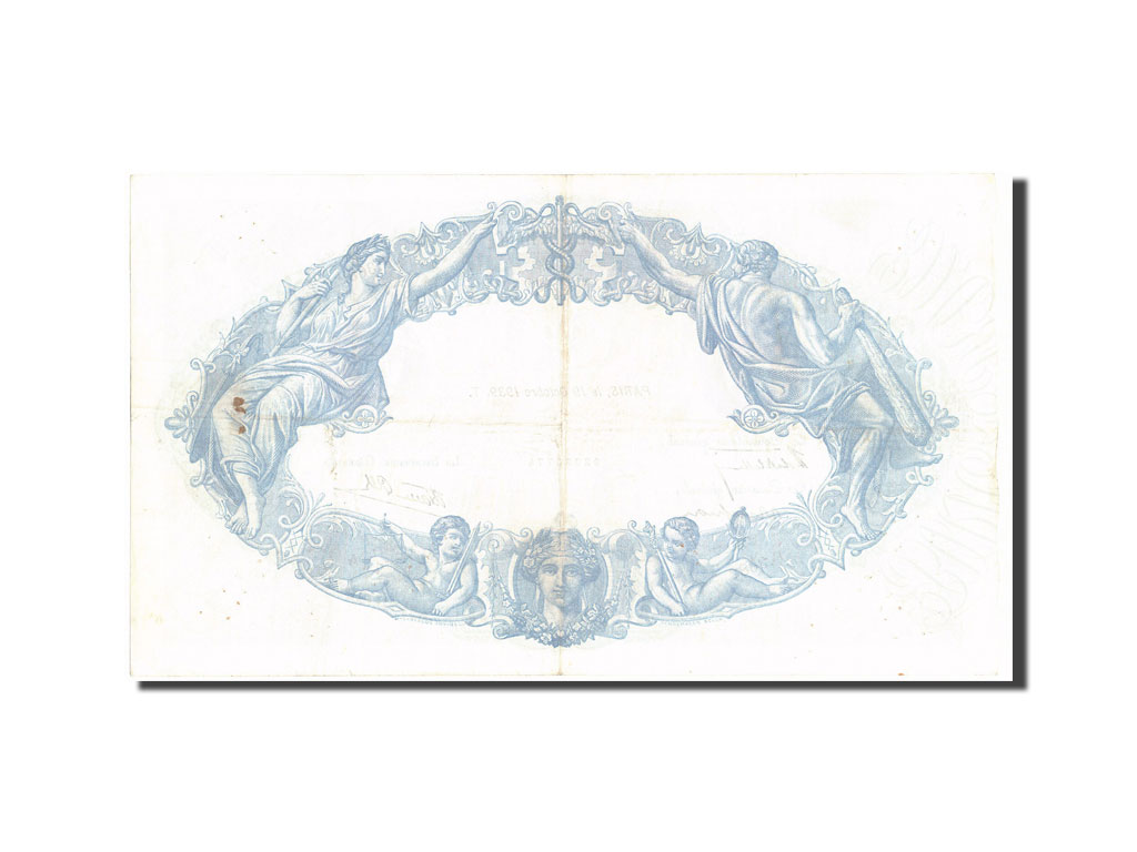 Banknote, France, 500 Francs, 500 F 1888-1940 ''Bleu et Rose'', 1939