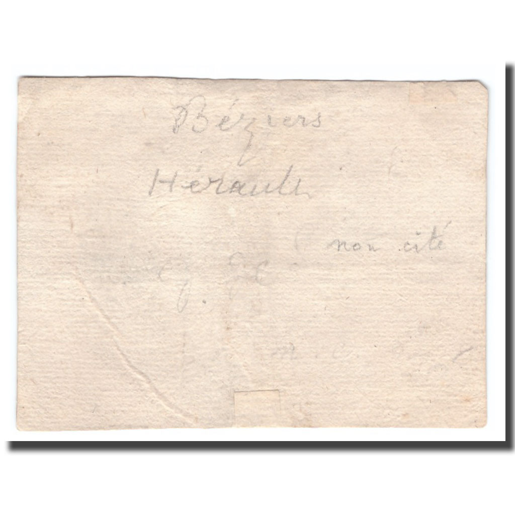 France, 5 Sous, Undated (1791-92), BEZIERS, VG(8-10)