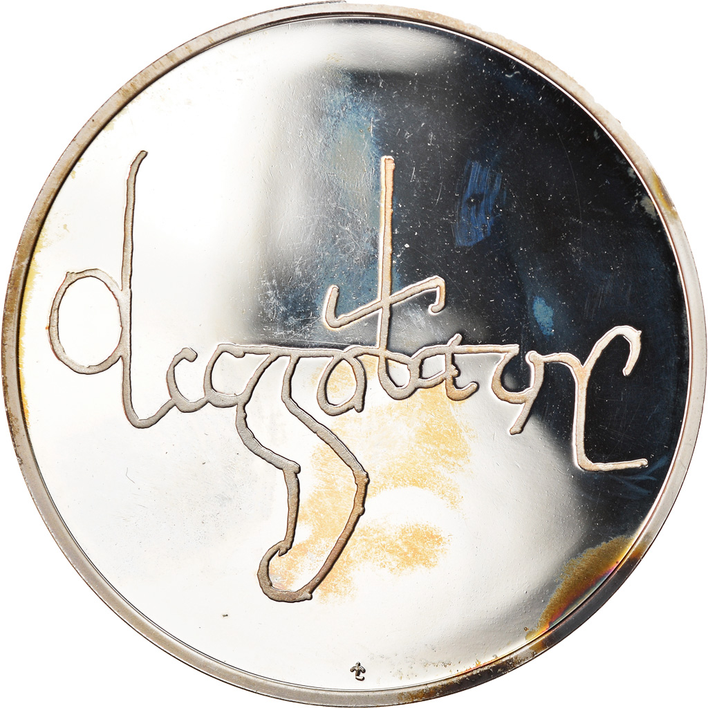 France, Medal, Dagobert I 629-639, , Silver