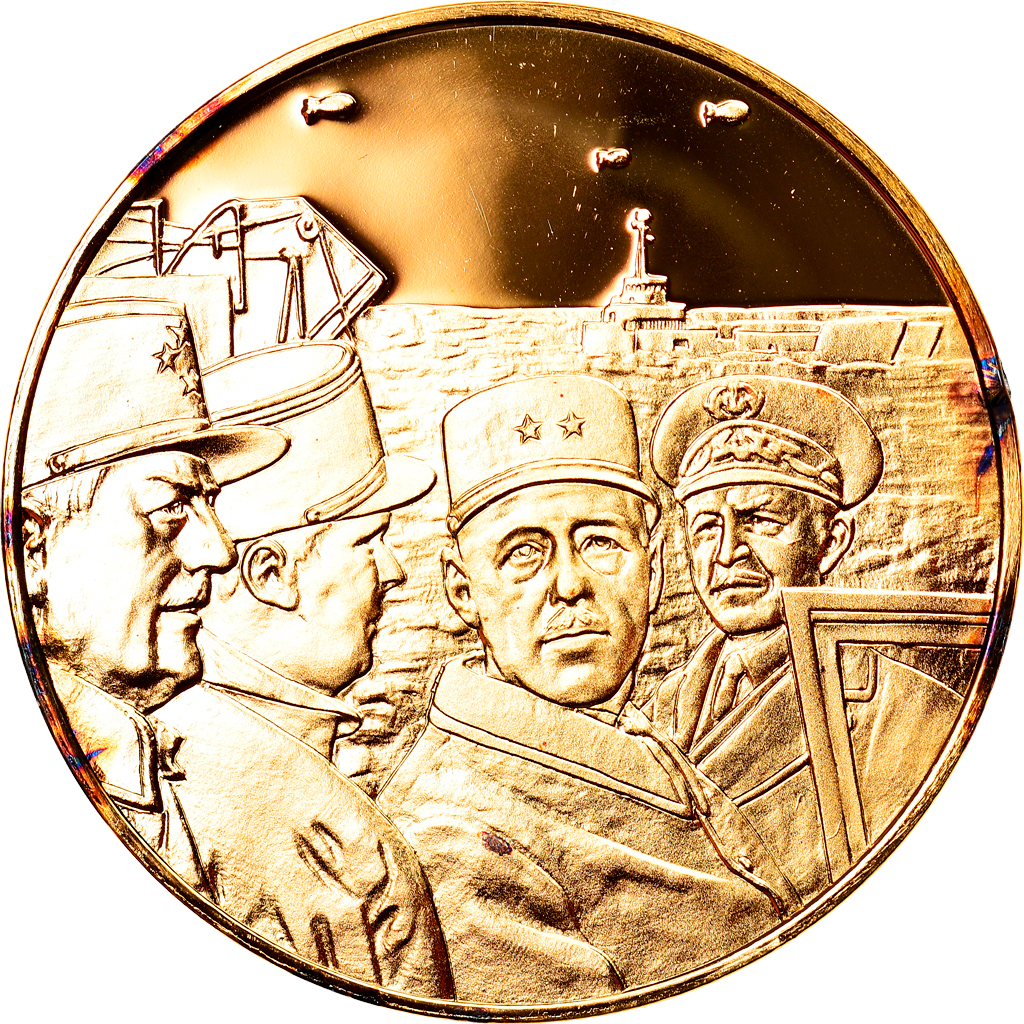 France, Medal, Le débarquement en France, 14 Juin 1944, Politics, Society, War