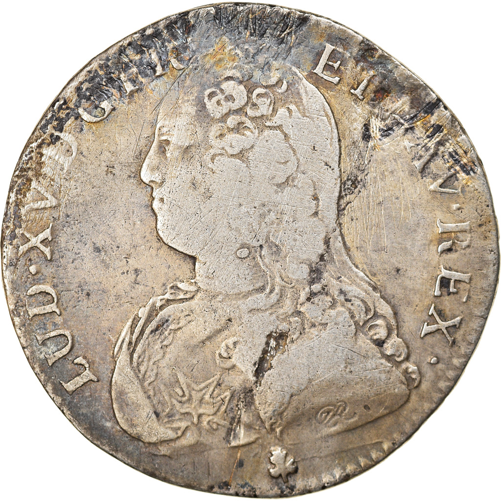 Coin, France, Louis XV, 1/2 Écu aux branches d'olivier, 1/2 ECU, 44 Sols, 1731