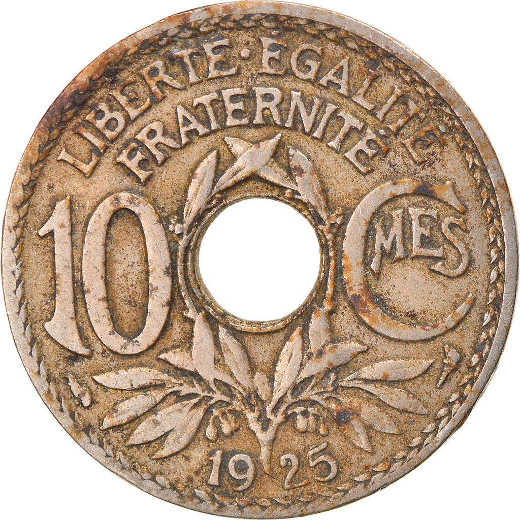 Coin, France, Lindauer, 10 Centimes, 1925, Paris, , Copper-nickel