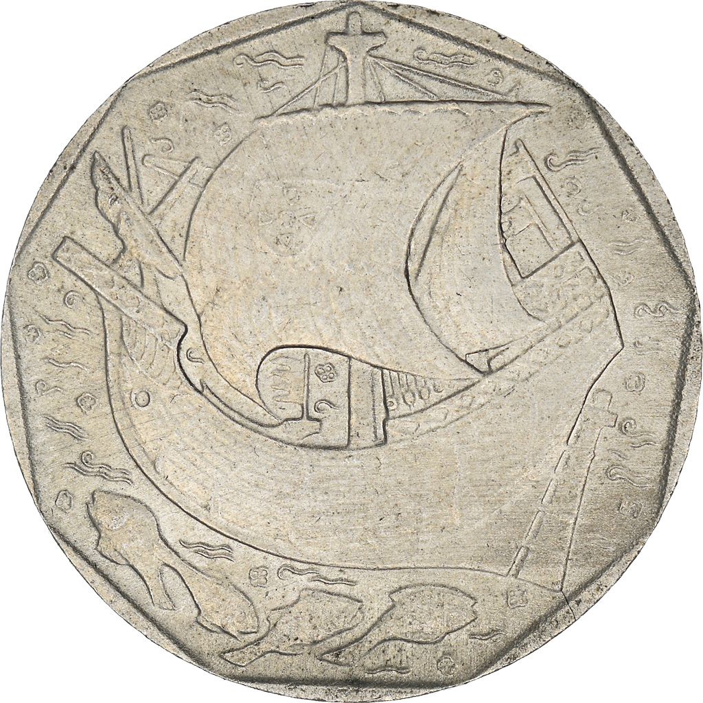 Coin, Portugal, 50 Escudos, 1987, , Copper-nickel, KM:636