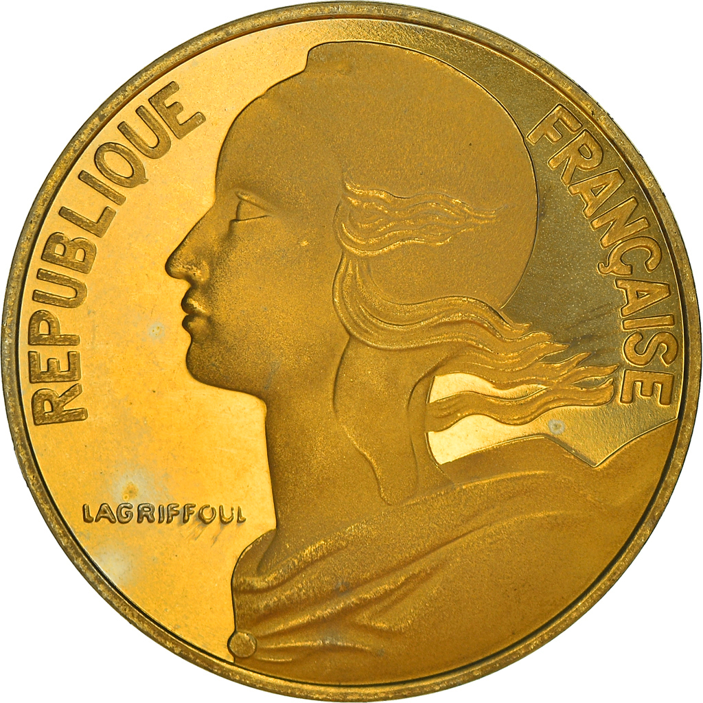 Coin, France, Marianne, 20 Centimes, 1995, Paris, Proof / BE, 