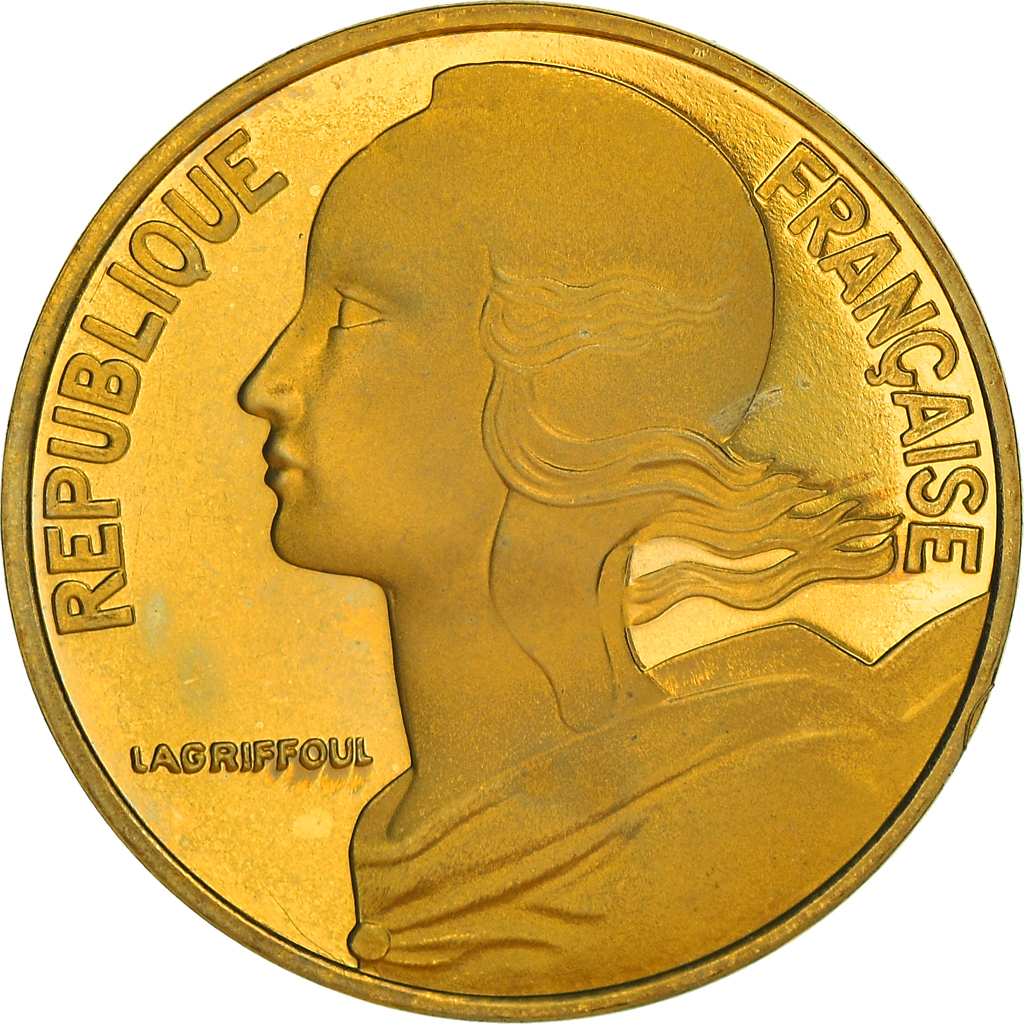 Coin, France, Marianne, 10 Centimes, 1995, Paris, Proof / BE, 