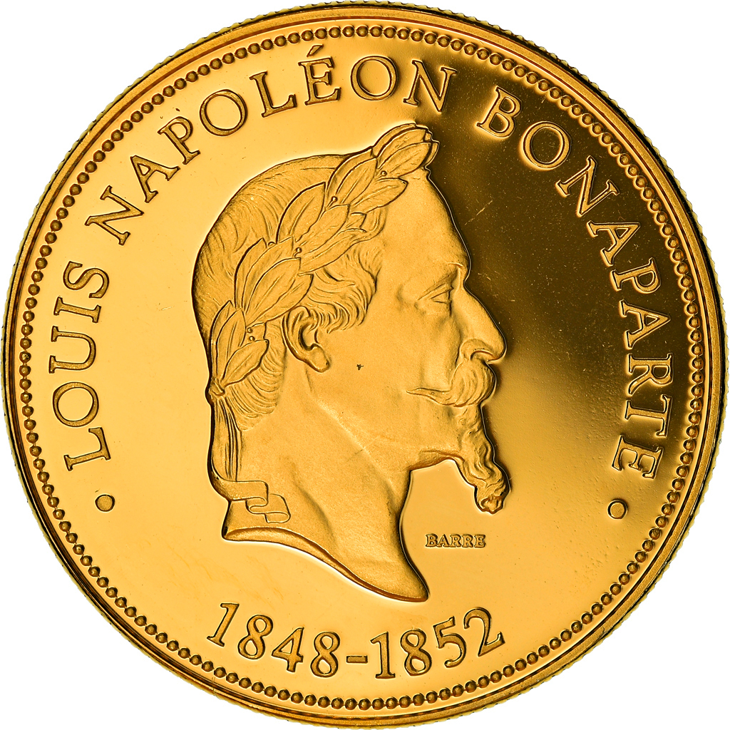 France, Medal, Louis Napoléon Bonaparte, Président de la République