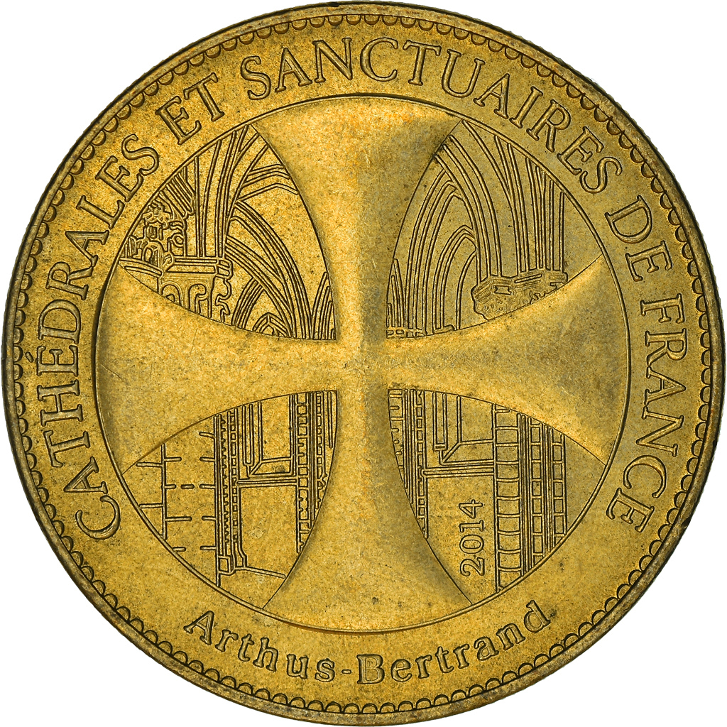France, Token, Eglise Sainte-Radegonde, Talmont, 2014, Arthus Bertrand