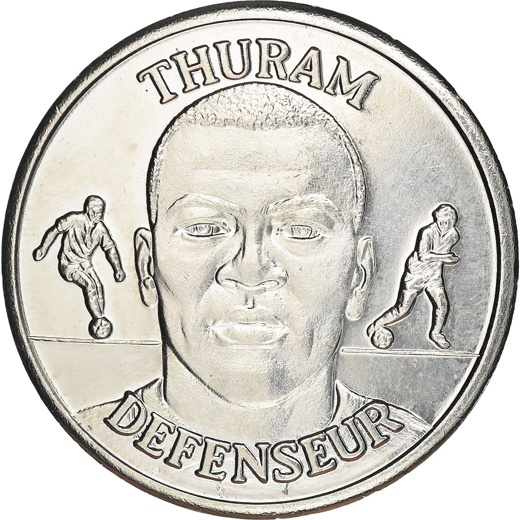 France, Token, Equipe de France de Football, Thuram, Défenseur, Sports &