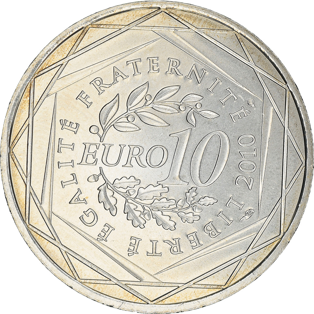 France, 10 Euro, Bretagne, 2010, Paris, , Silver, KM:1648