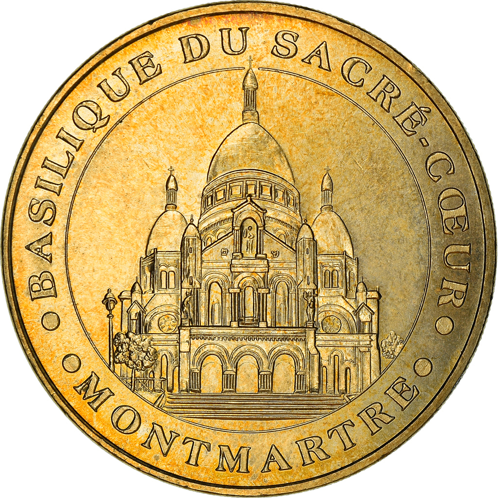 France, Token, Paris - Basilique du Sacré Coeur n°1, 2007, MDP, 