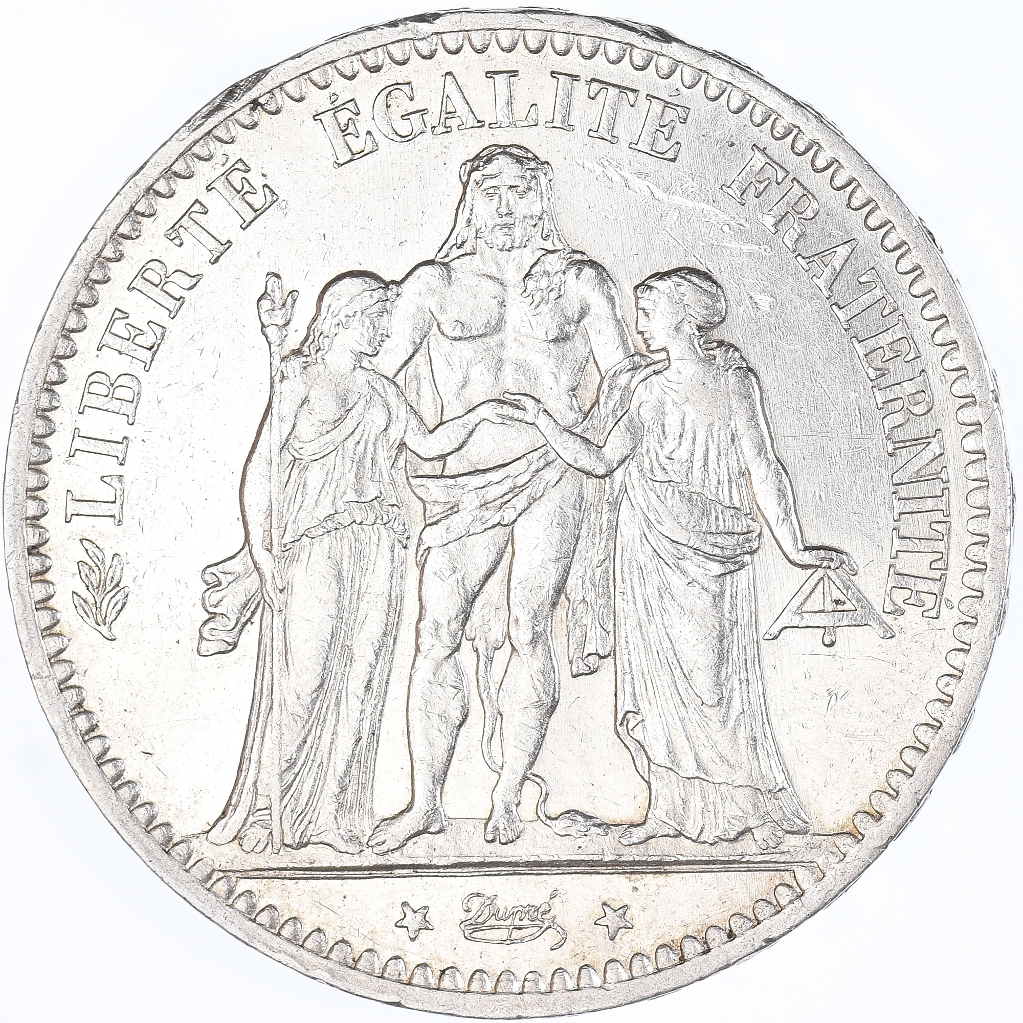 Coin, France, Hercule, 5 Francs, 1875, Paris, , Silver, KM:820.1