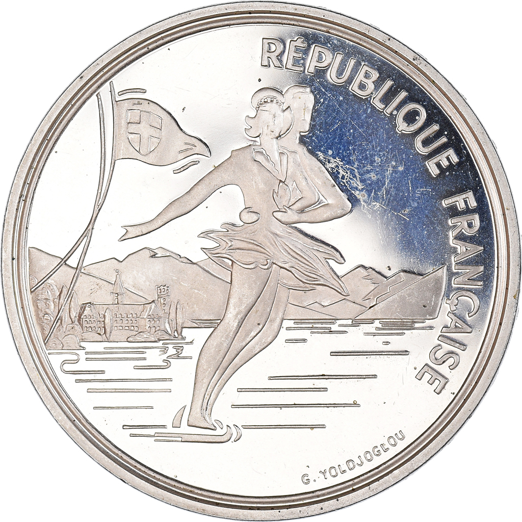 Coin, France, 100 Francs, 1989, Proof, , Silver, KM:972, Gadoury:C3