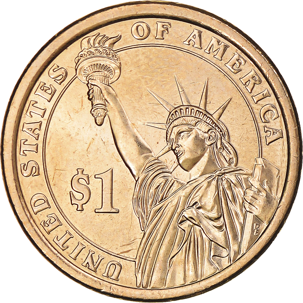 Coin, United States, Rutherford B. Hayes, Dollar, 2011, U.S. Mint, San