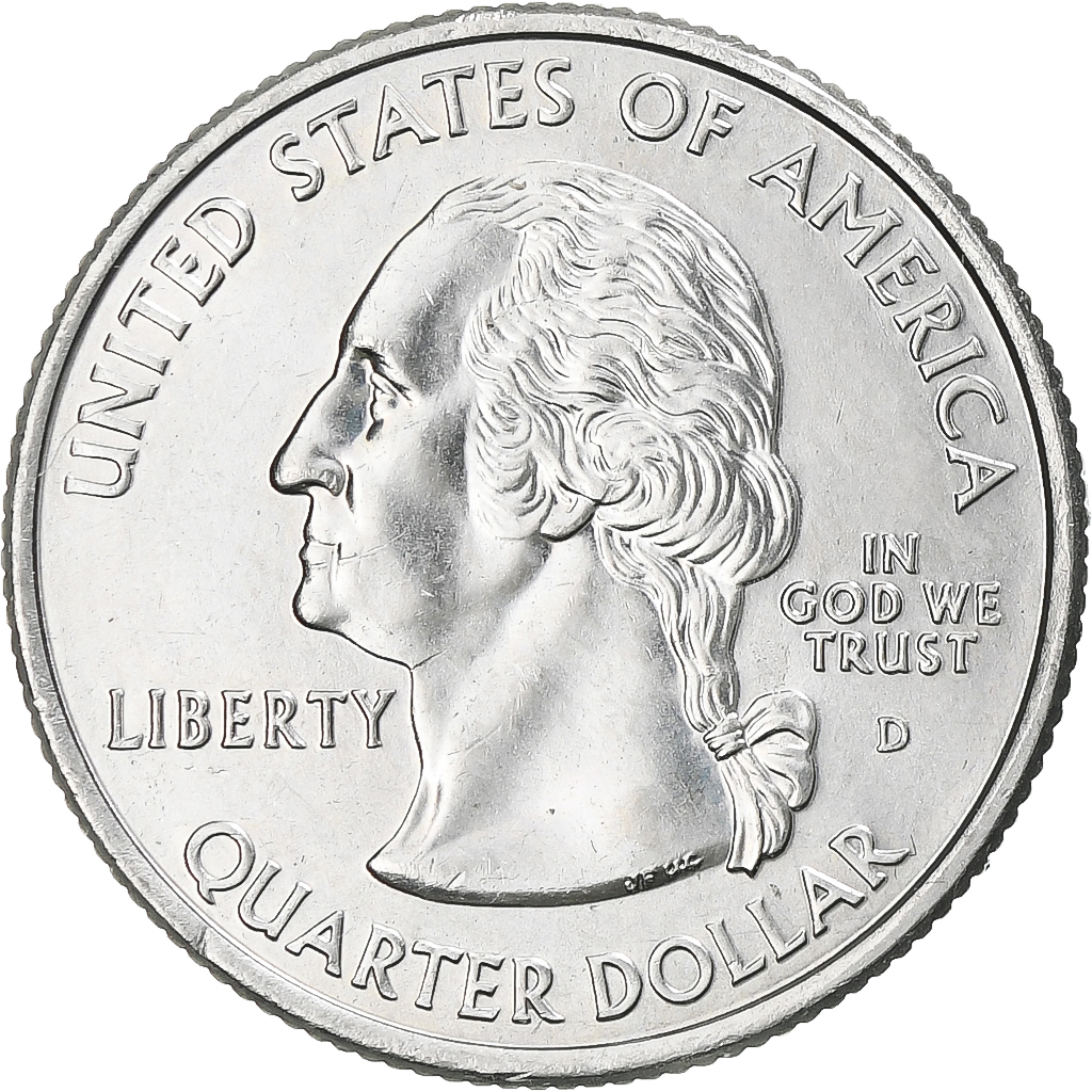 United States, Quarter, 2005, U.S. Mint, Copper-Nickel Clad Copper, 