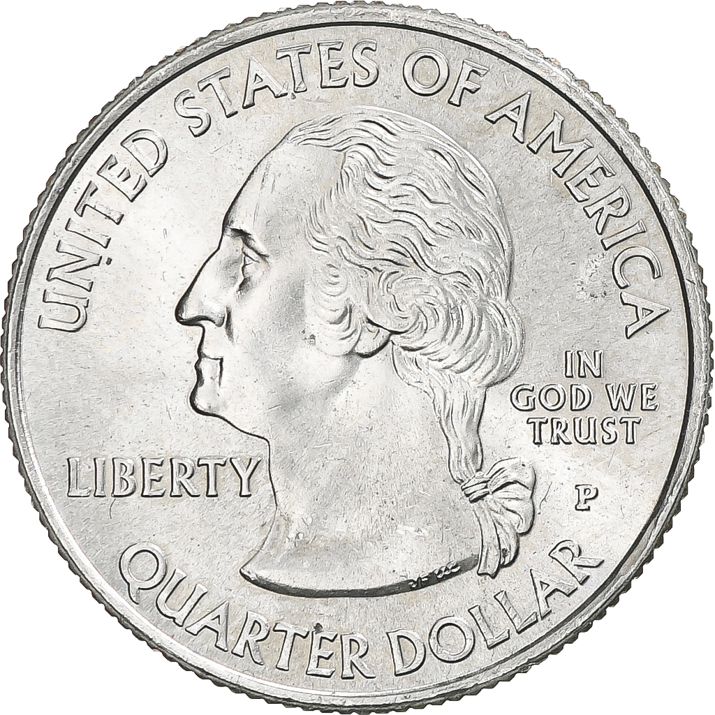 Coin, United States, Quarter, 2009, U.S. Mint, Philadelphia, 