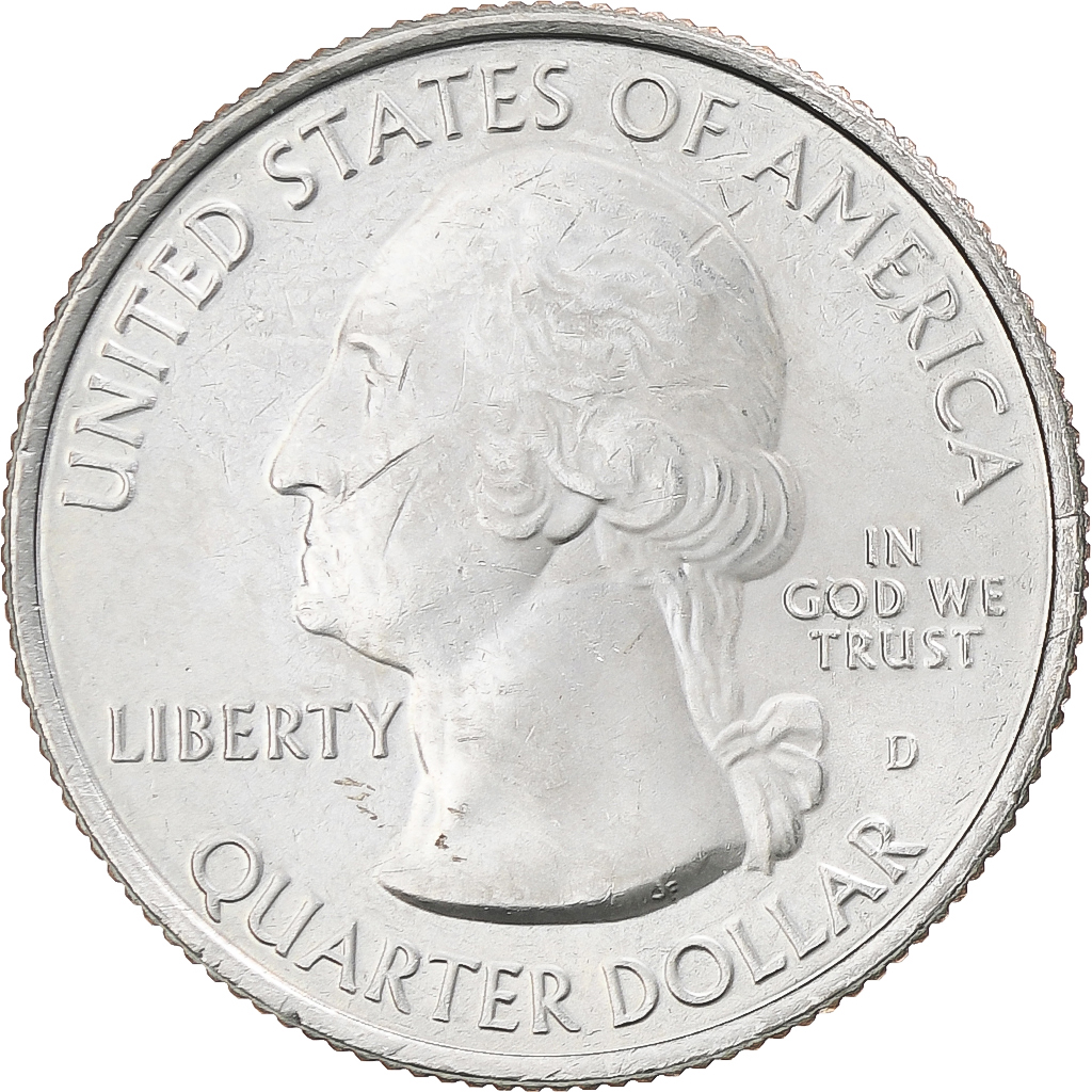 United States, Quarter, 2010, U.S. Mint, Copper-Nickel Clad Copper, 