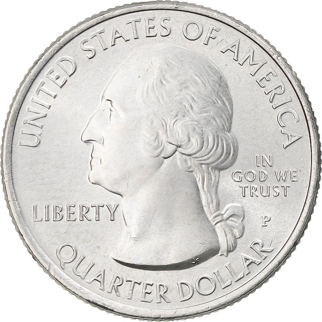 United States, Quarter, 2010, U.S. Mint, Copper-Nickel Clad Copper, 