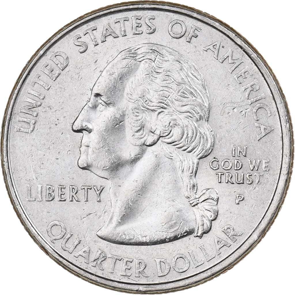 United States, Quarter, 2000, U.S. Mint, Copper-Nickel Clad Copper, 