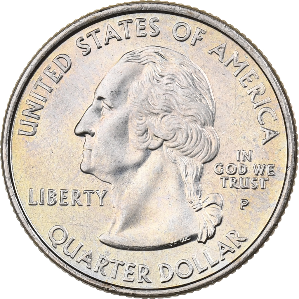 United States, Quarter, 2000, U.S. Mint, Copper-Nickel Clad Copper, 