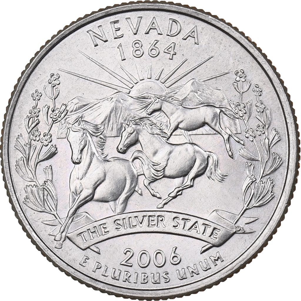 United States, Quarter, 2006, U.S. Mint, Copper-Nickel Clad Copper, 