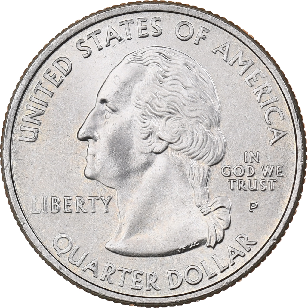 United States, Quarter, 2002, U.S. Mint, Copper-Nickel Clad Copper, 
