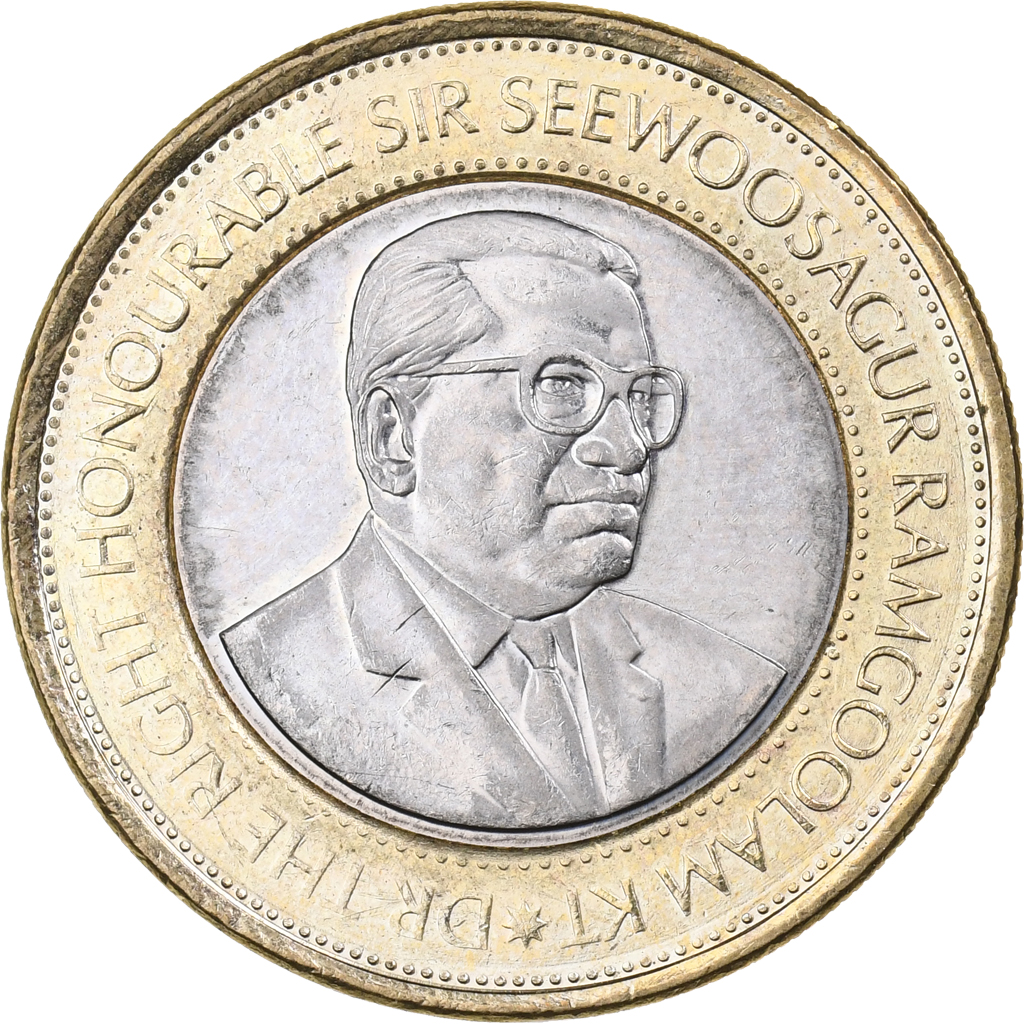 Mauritius, 20 Rupees, 2007, Bi-Metallic, MS, KM:66