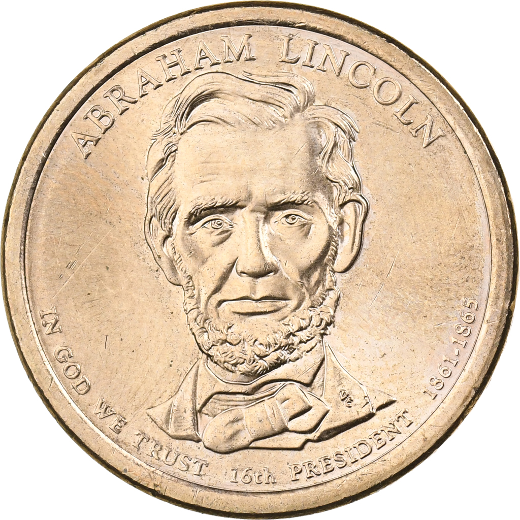 United States, Dollar, 2010, U.S. Mint, Copper-Zinc-Manganese-Nickel Clad