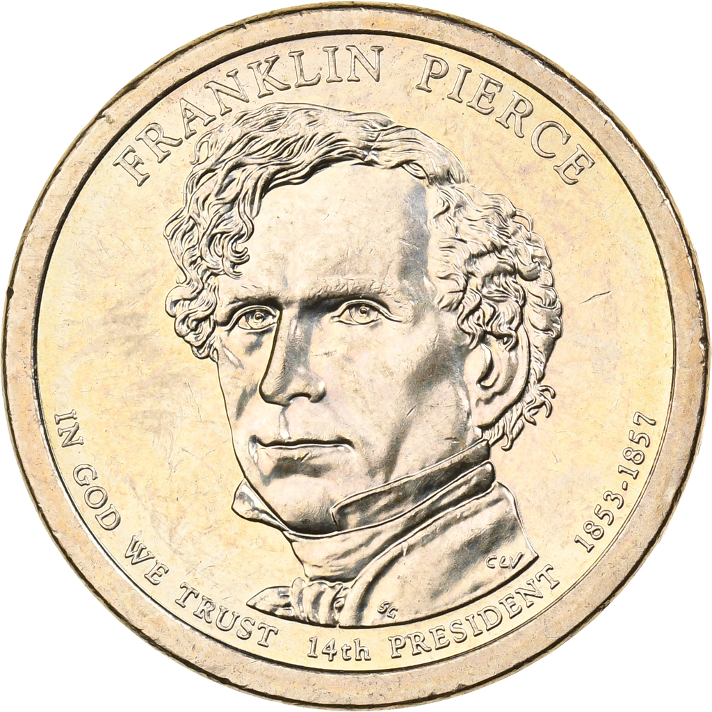 United States, Dollar, 2010, U.S. Mint, Copper-Zinc-Manganese-Nickel Clad