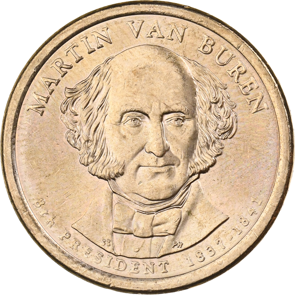 United States, Dollar, 2008, U.S. Mint, Copper-Zinc-Manganese-Nickel Clad