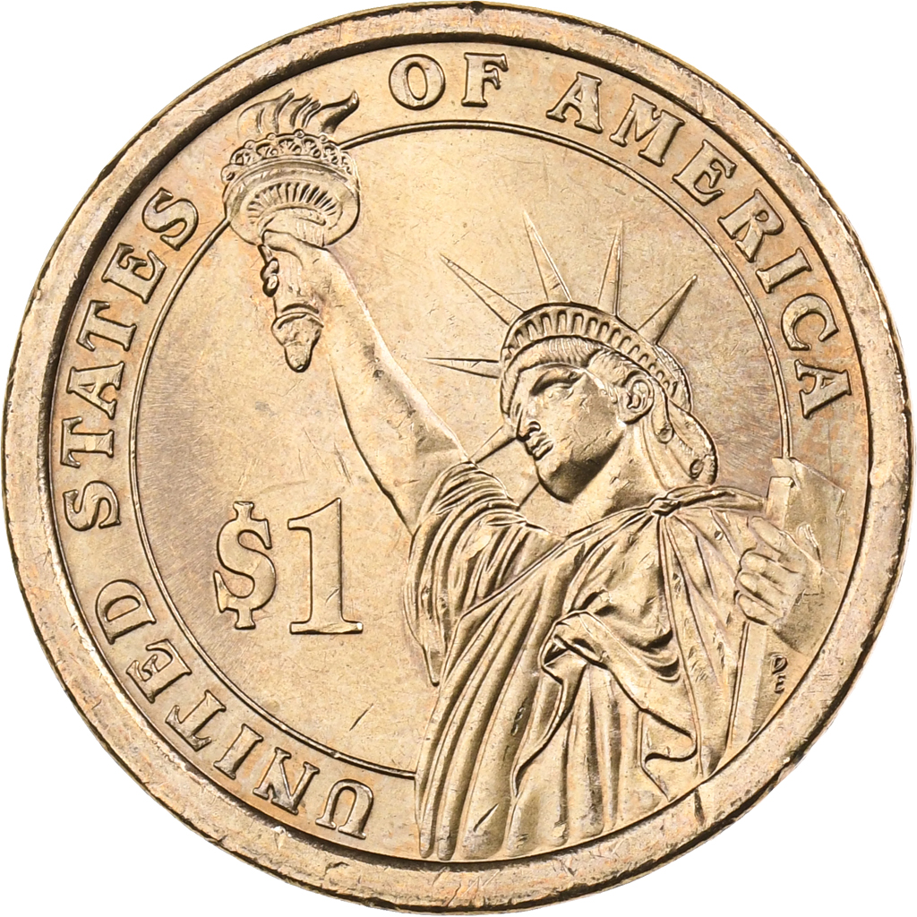 United States, Dollar, 2009, U.S. Mint, Copper-Zinc-Manganese-Nickel Clad