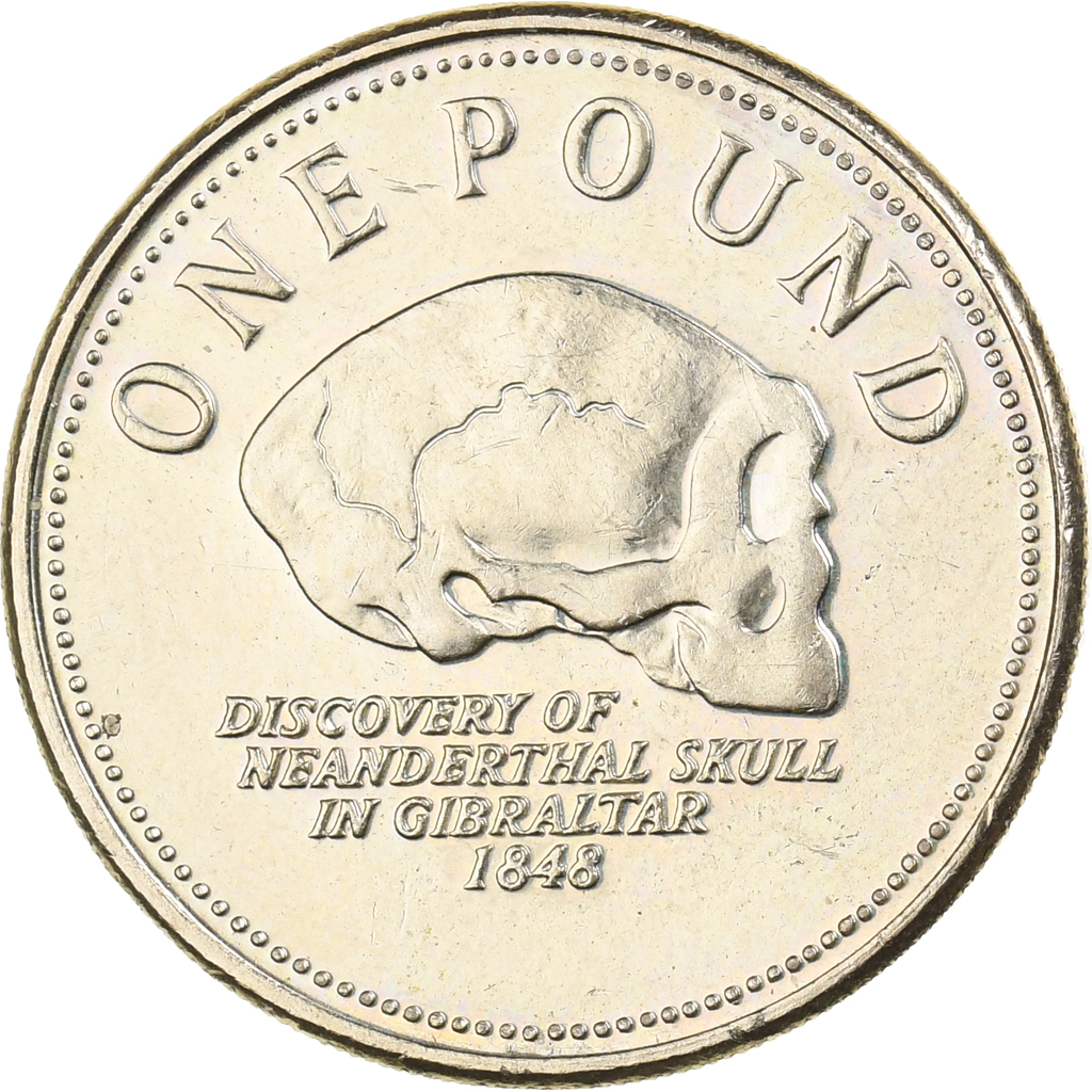 Gibraltar, Elizabeth II, Pound, 2005, Nickel-brass, , KM:1091