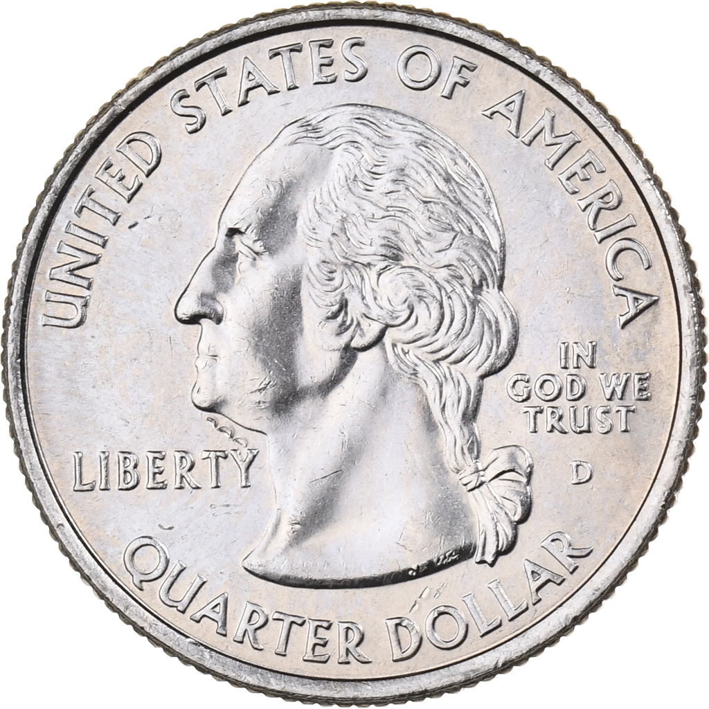 United States, Quarter, 2008, U.S. Mint, Copper-Nickel Clad Copper, MS
