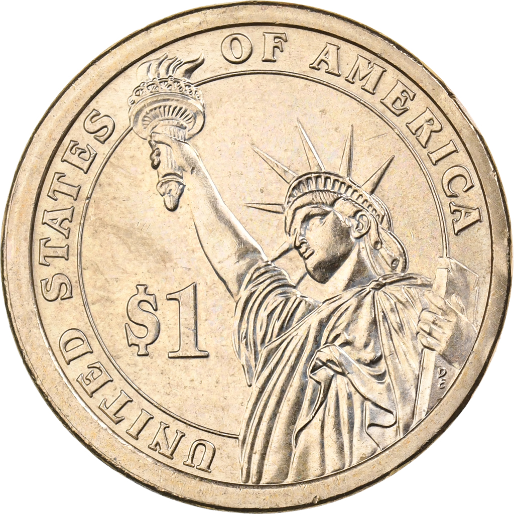 United States, Dollar, 2011, U.S. Mint, Copper-Zinc-Manganese-Nickel Clad