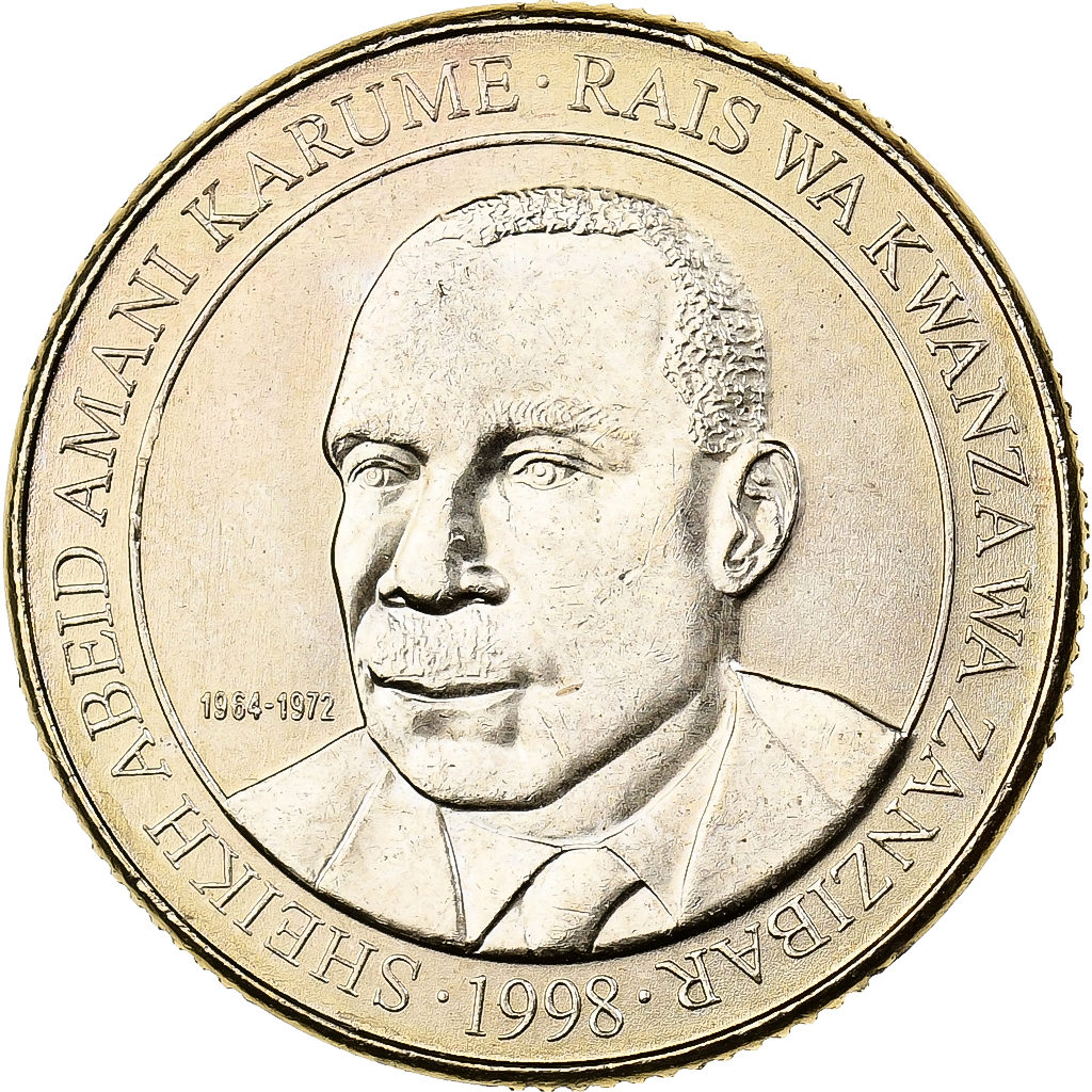 Tanzania, 200 Shilingi, 1998, Copper-Nickel-Zinc, , KM:34