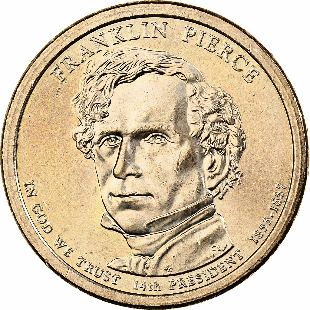 United States, Dollar, 2010, U.S. Mint, Copper-Zinc-Manganese-Nickel Clad