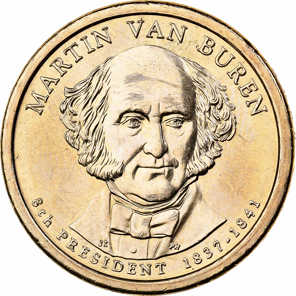United States, Dollar, 2008, U.S. Mint, Copper-Zinc-Manganese-Nickel Clad
