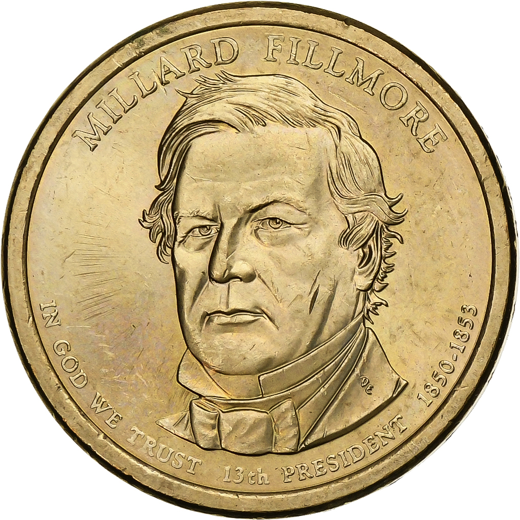 United States, Dollar, 2010, U.S. Mint, Copper-Zinc-Manganese-Nickel Clad