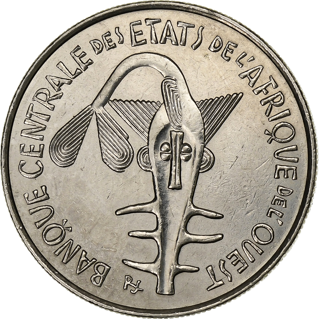 West African States, 100 Francs, 1975, Pessac, Nickel, , KM:4