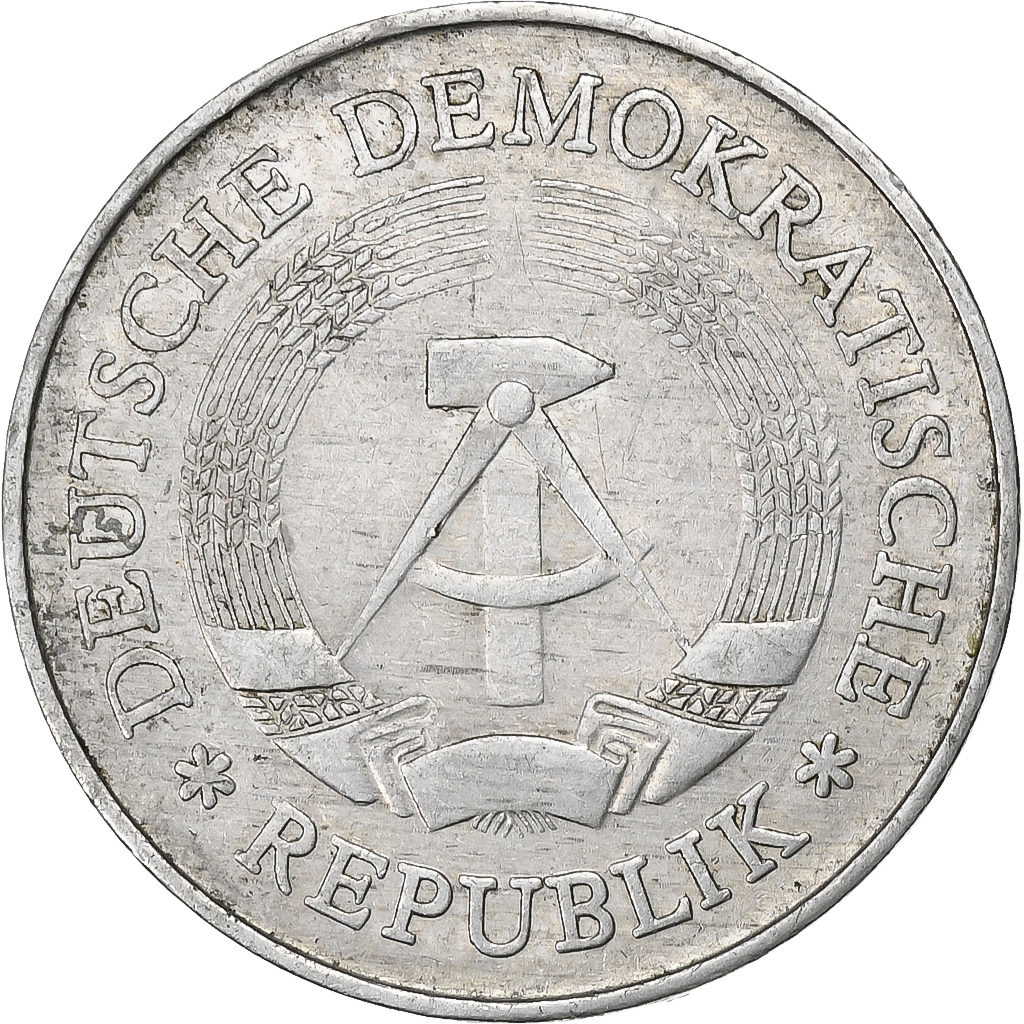 GERMAN-DEMOCRATIC REPUBLIC, Mark, 1977, Berlin, Aluminum, , KM:35.2